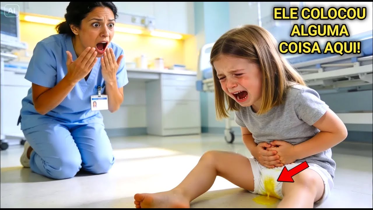 Ele Colocou Algo Aqui”, Sussurra a Menina — Enfermeira Toca Sua Barriga e Liga para o 192 em Pânico
