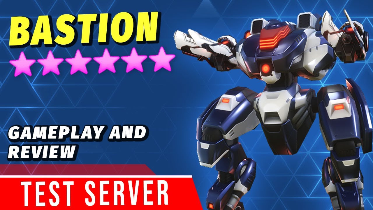 New Mech Bastion - Gameplay and Review | Mech Arena Test Server
