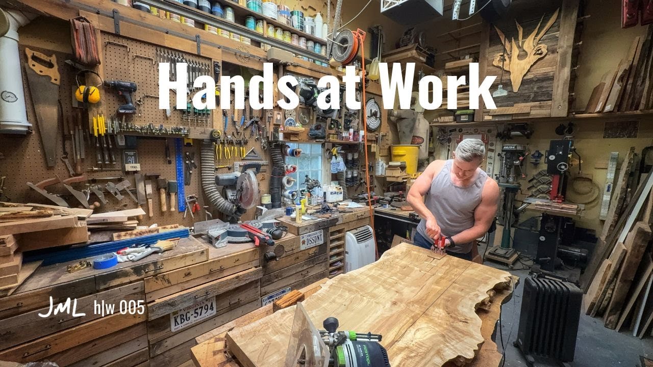 Oiled Serving Boards and First Pixel Inlay | No Idle Hands