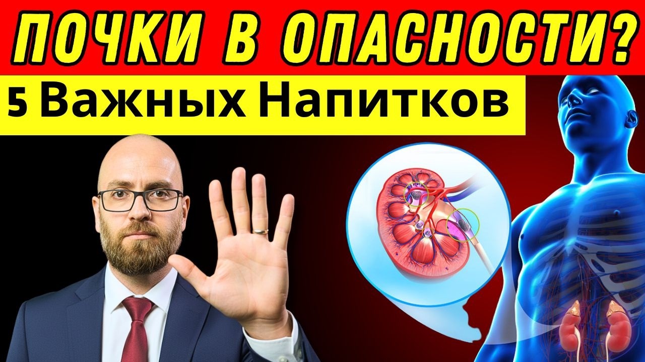 Ваши Почки Могут Страдать Молча… Вот 5 Лучших Напитков