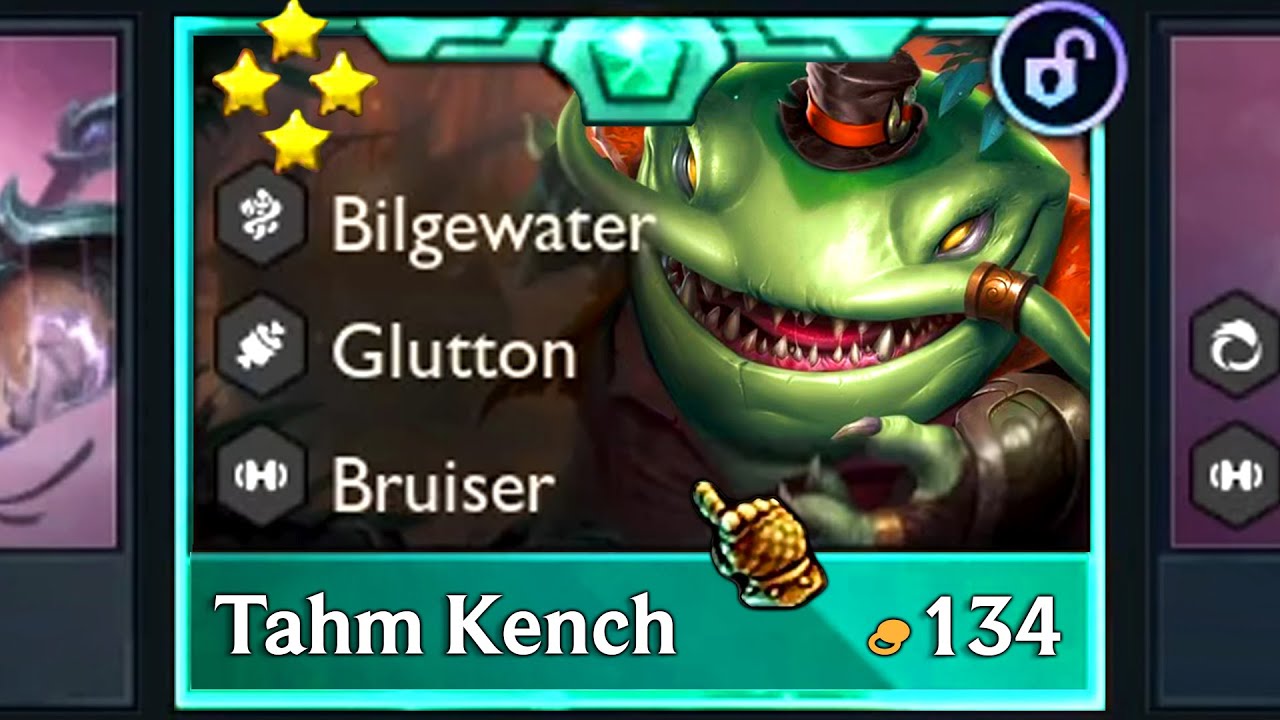 I got 4 star TAHM KENCH! ⭐⭐⭐⭐ Set 16 Easter EGG!...