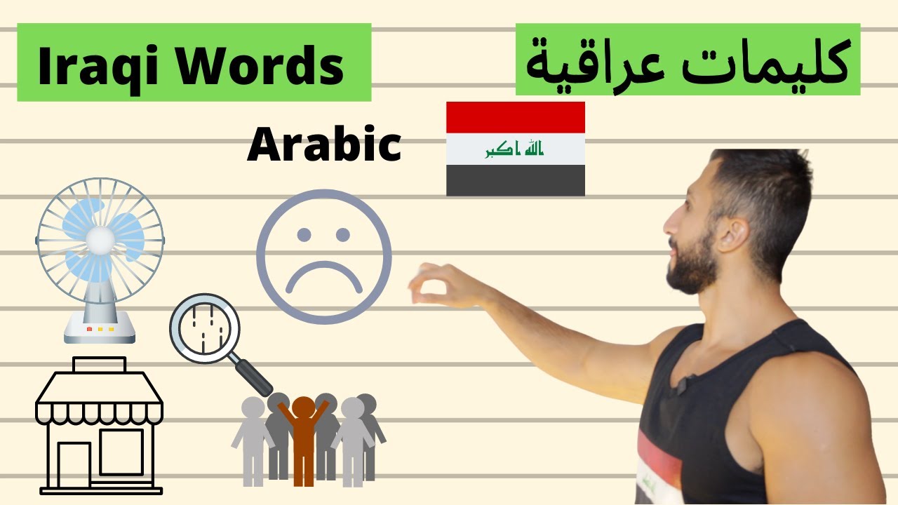 Learn Iraqi Words Arabic Language - Part 1