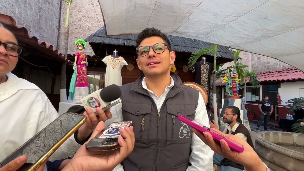 Hasta el momento no se contempla cancelar ni modificar el Tianguis Artesanal de Domingo de Ramos
