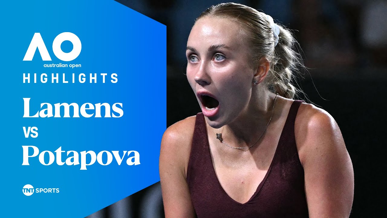 Suzan Lamens vs Anastasia Potapova | Round One | Australian Open 2026 Highlights 🇦🇺
