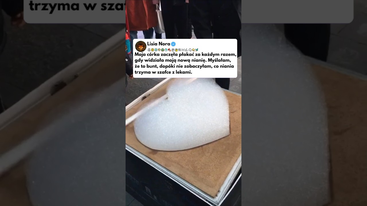 Moja c&oacute;rka zaczęła płakać za każdym razem gdy widziałam moją nową nianię...