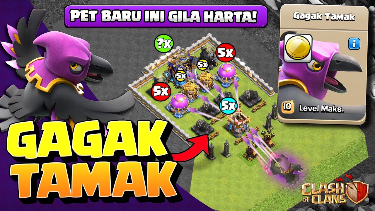 HEWAN BARU CoC GAGAK TAMAK!