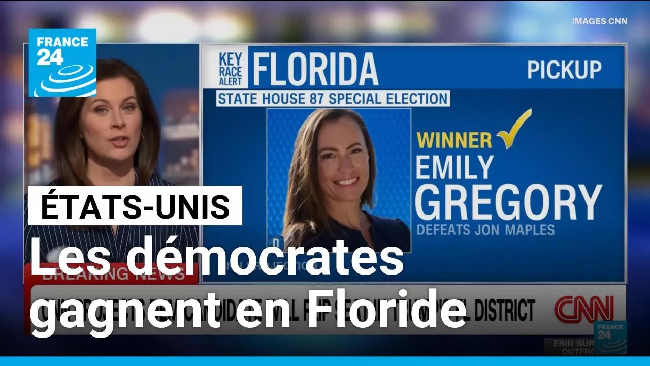 &Eacute;tats-Unis : les d&eacute;mocrates remportent la circonscription de Mar-a-Lago en Floride &bull; FRANCE 24