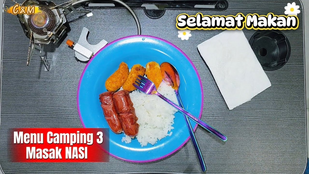 Masak Nasi pakai Kompor gampang 
