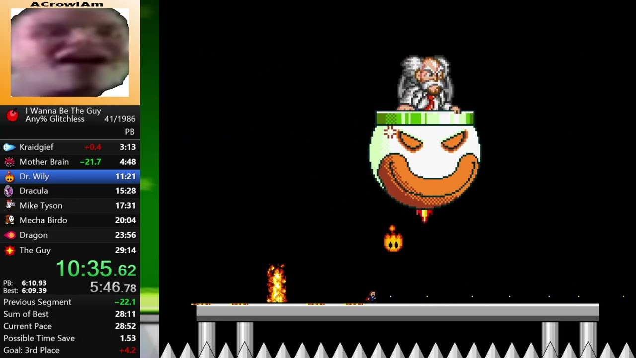 I Wanna Be The Guy Any% Glitchless In 28:41 By ACrowIAm