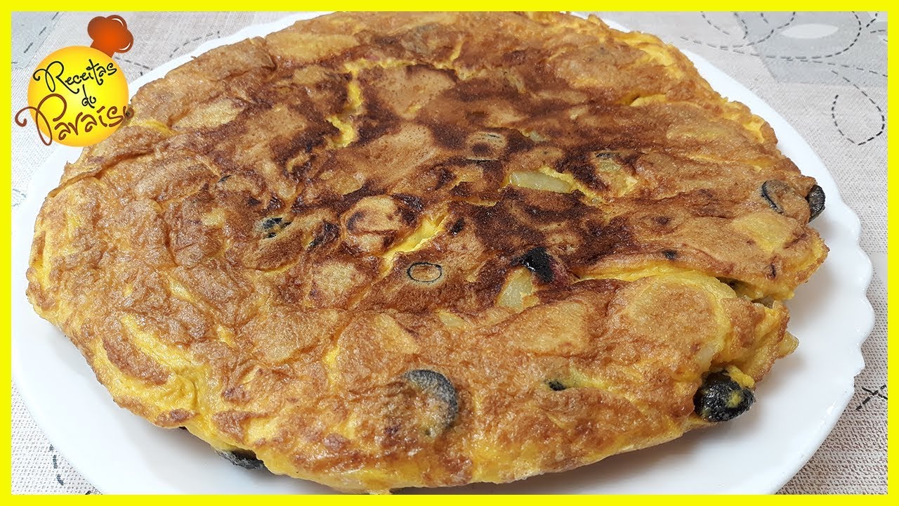 TORTILHA DE BATATA SIMPLES| 🍎