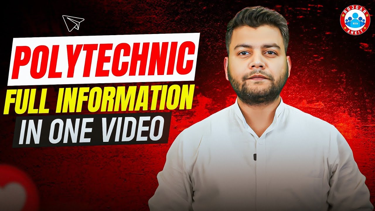 Polytechnic Entrance Exam Preparation 2025 | Complete Information | By Avinash Sir RWA