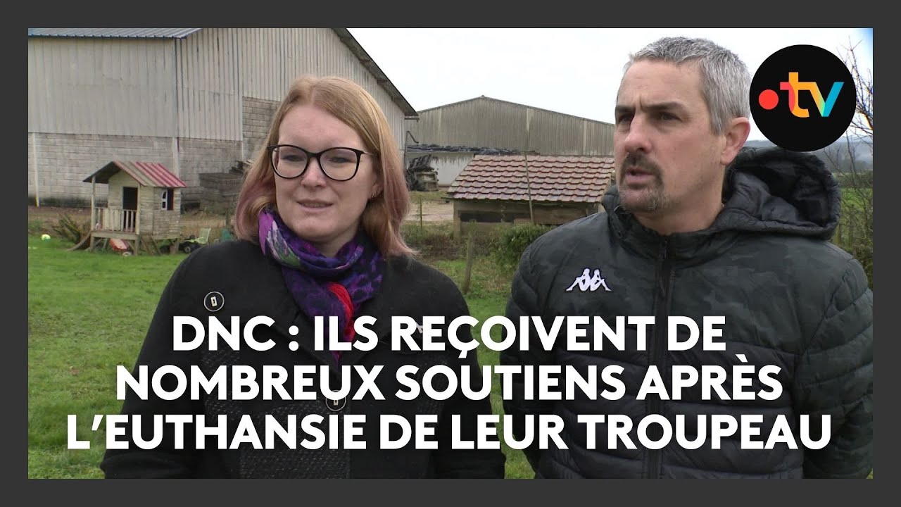 Nombreux soutiens aux éleveurs du Doubs au lendemain de l'euthanasie de leur troupeau