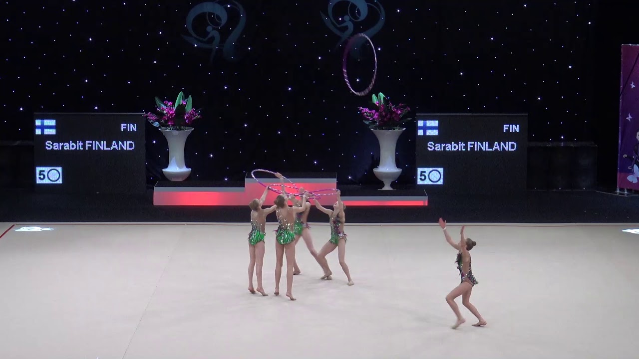 Miss Valentine 2019.RG FIG Junior Group.Sarabit Finland.5xhoop.FIN