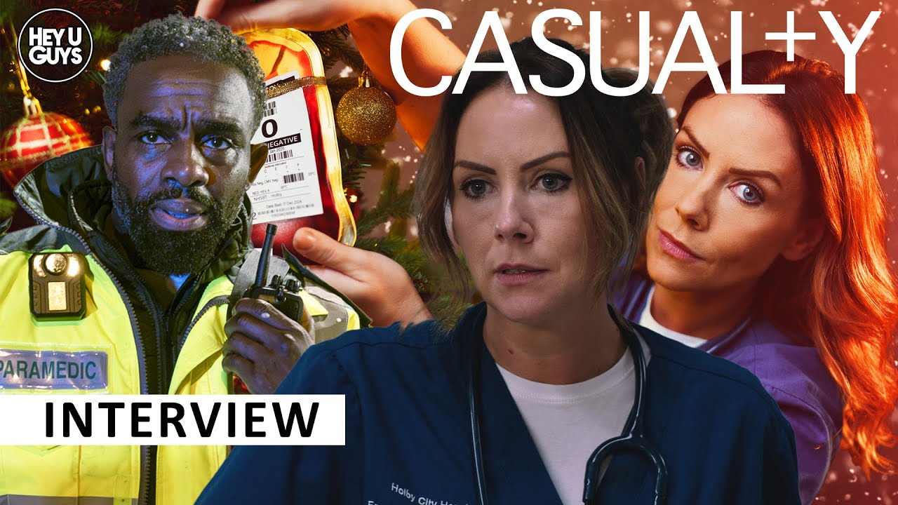 Charles Venn & Elinor Lawless on the thrilling & powerful 2024 Casualty Christmas Special