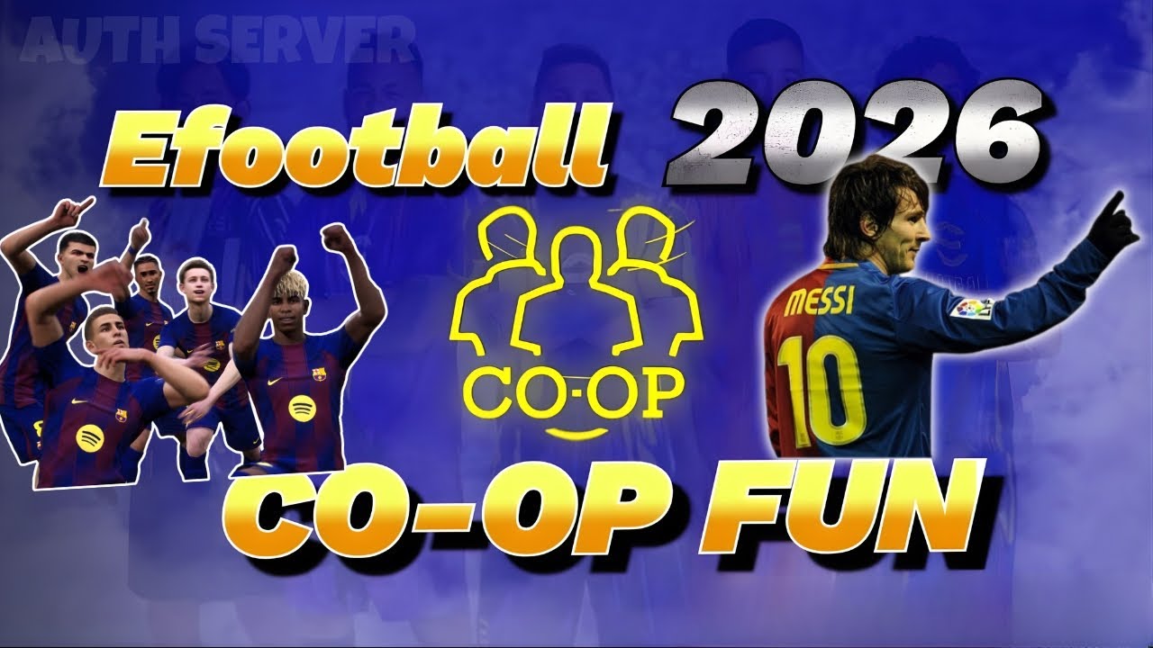 We played EFOOTBALL 2026 MOBILE | CO-OP | Fun GAMEPLAY 2v2 | ONLINE
