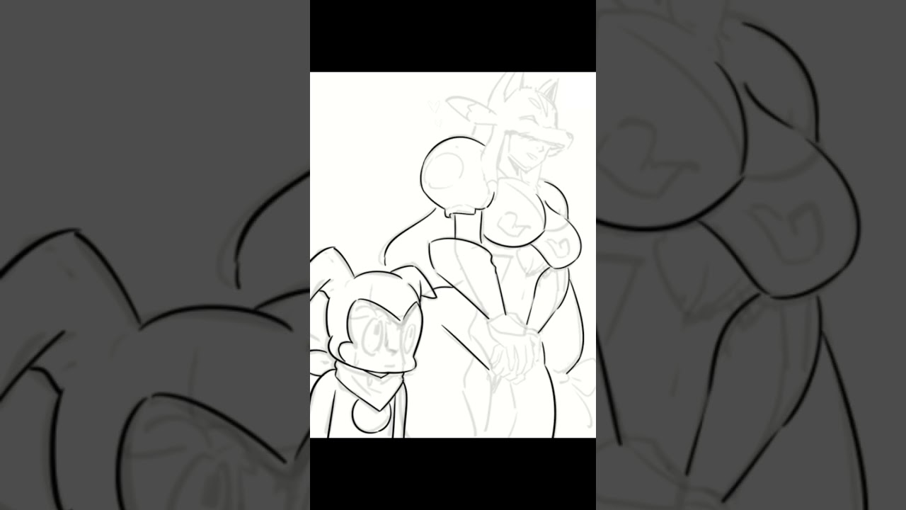 Drawing Process Fanart digimon sakuyamon