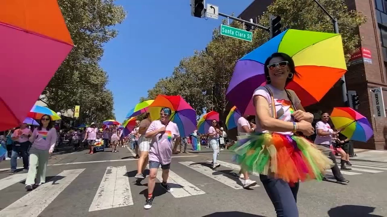 Thousands celebrate Silicon Valley Pride's 49th year with all eyes on 2024 election