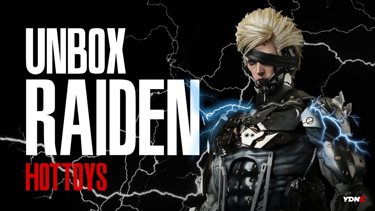 UNBOX RAIDEN HOT TOYS : แกะกล่อง Raiden จาก Metal Gear Rising หายากระดับ RARE!!!