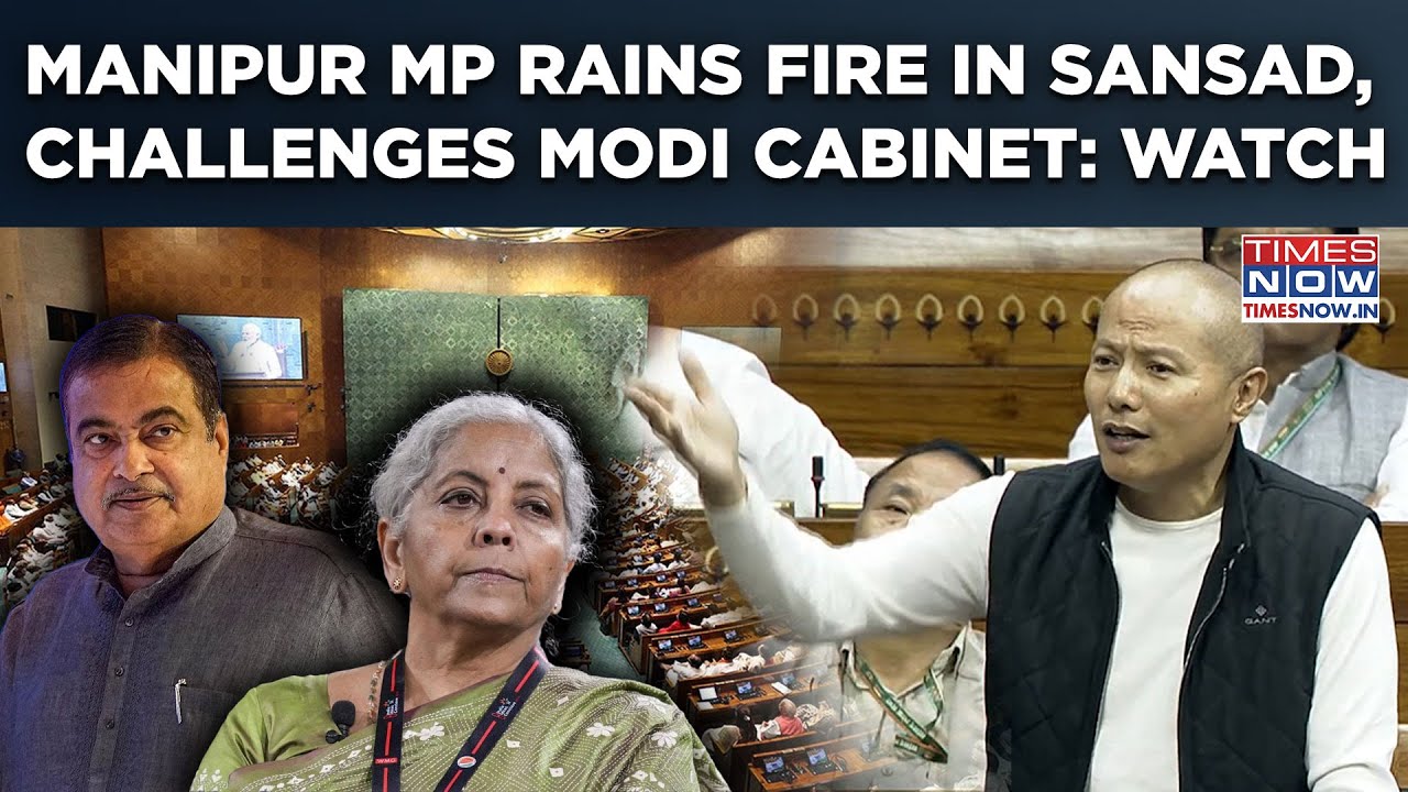 Manipur MP Alfred Arthur Rains Fire In Sansad, Challenges Sitharaman, Gadkari On Budget: Watch Why