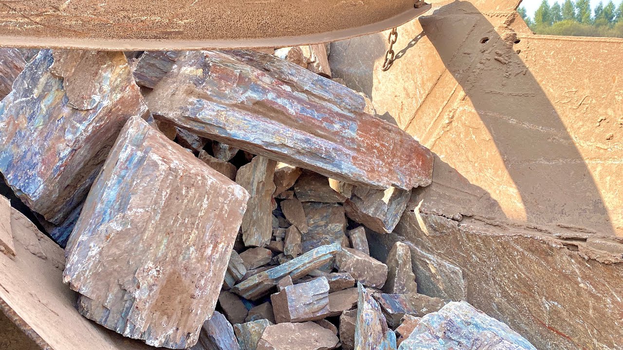 Biggest Rock 🪨 Jam ! Playing With Giant Rocks 🪨 ASMR Rocks Quary CRUSHING Primary 👺