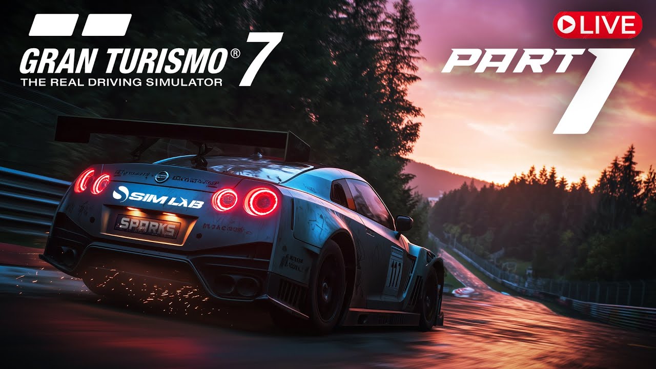 🔴LIVE Gran Turismo 7!  200 Laps Of Nordschleife! - The Race Of Champions! - Part 1