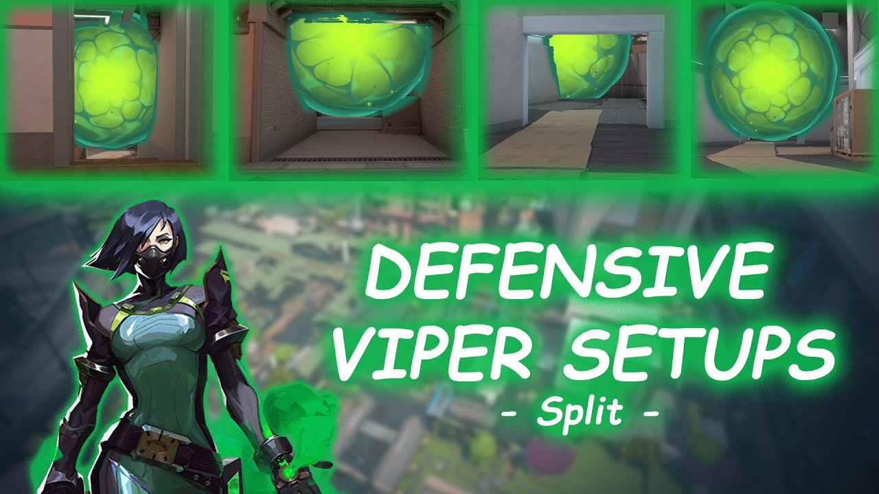 ONE WAY SMOKES AND MAP CONTROLLING VIPER WALLS | Valorant Lineups #26