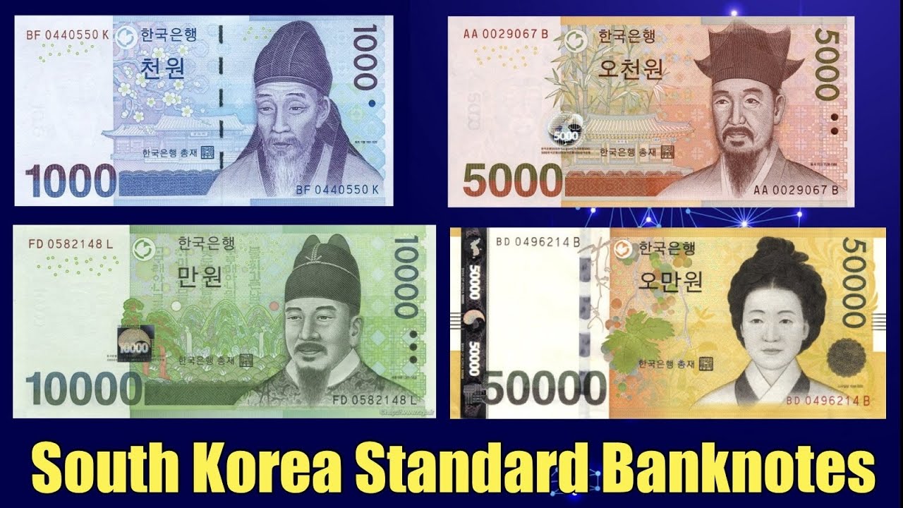 South Korean Won  Note - Features and History
