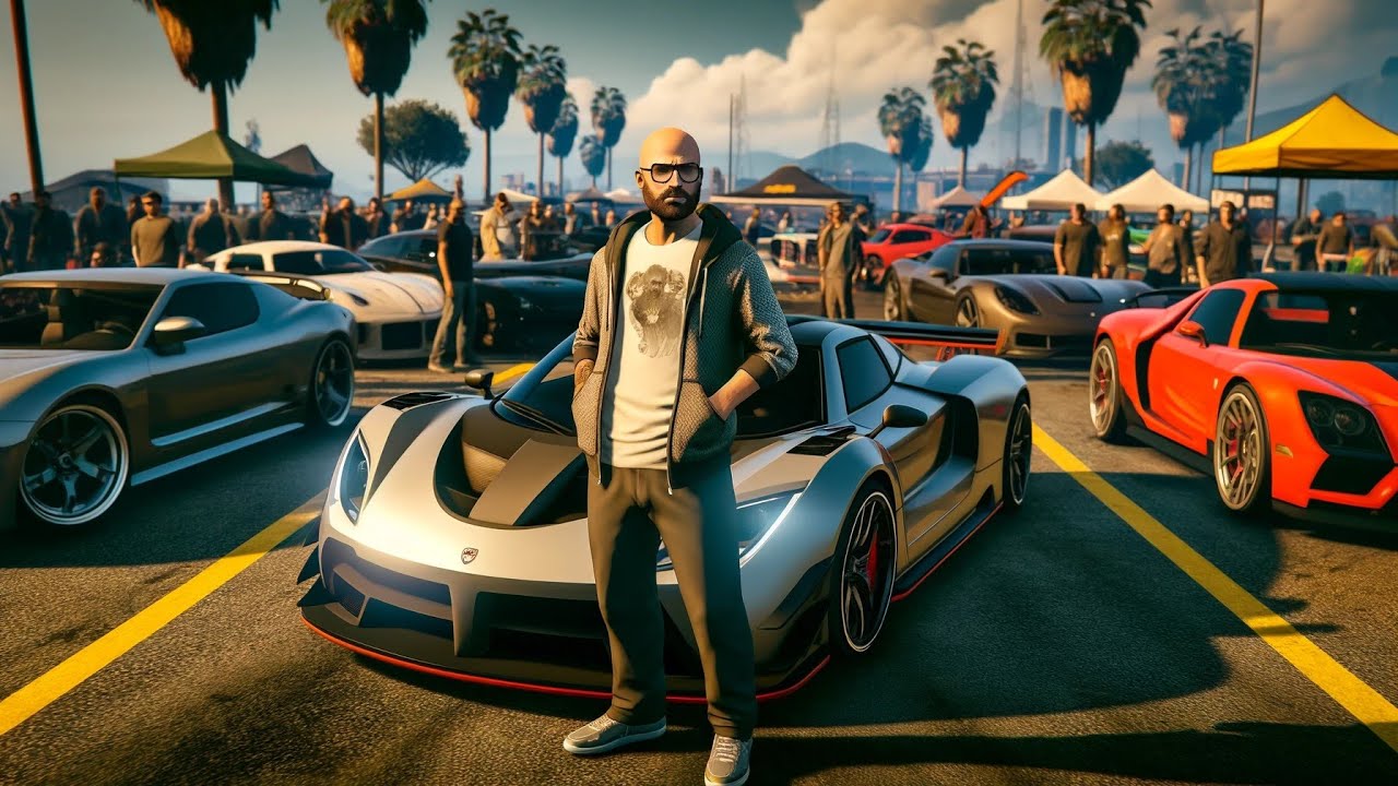 Porto la mia SuperCar al raduno di auto in GTA Online E11