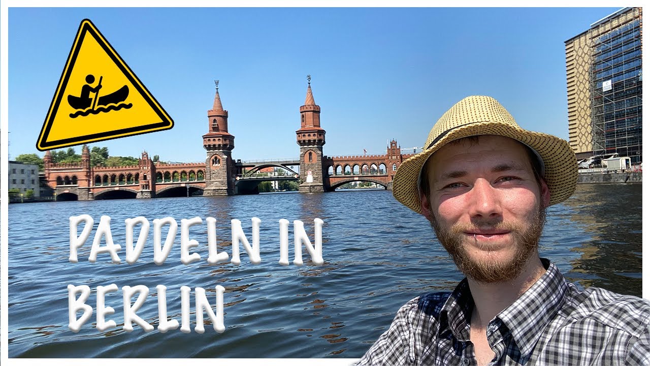 Aufblasbares KAJAK in BERLIN | Landwehrkanal | Treptower Park bis Tiergarten
