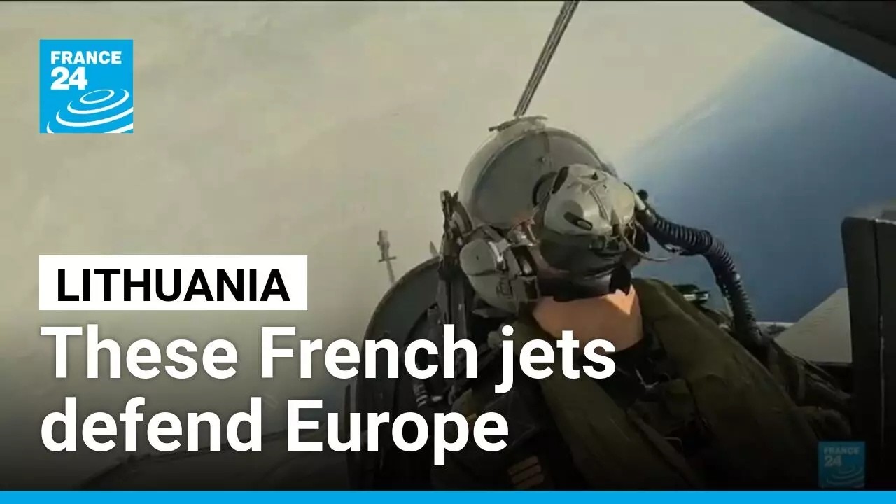 Aboard French fighter jets defending European borders from Russia &bull; FRANCE 24 English