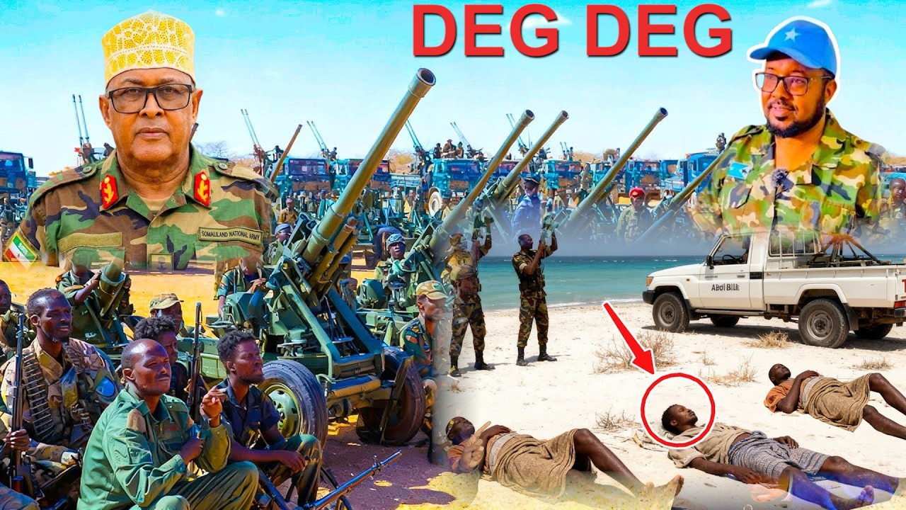 DEG DEG:Dagaalkii ugu cuslaa Sanaag Ka Socda,maydadka iyo dhaawacyo maxaabiis gaadiid lagubay..