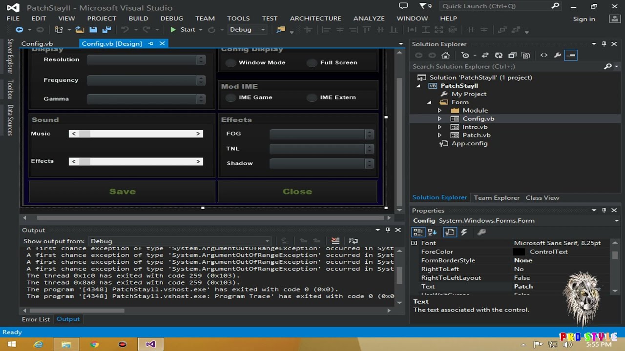 Create your config Exemple metin2 config vb net + code source