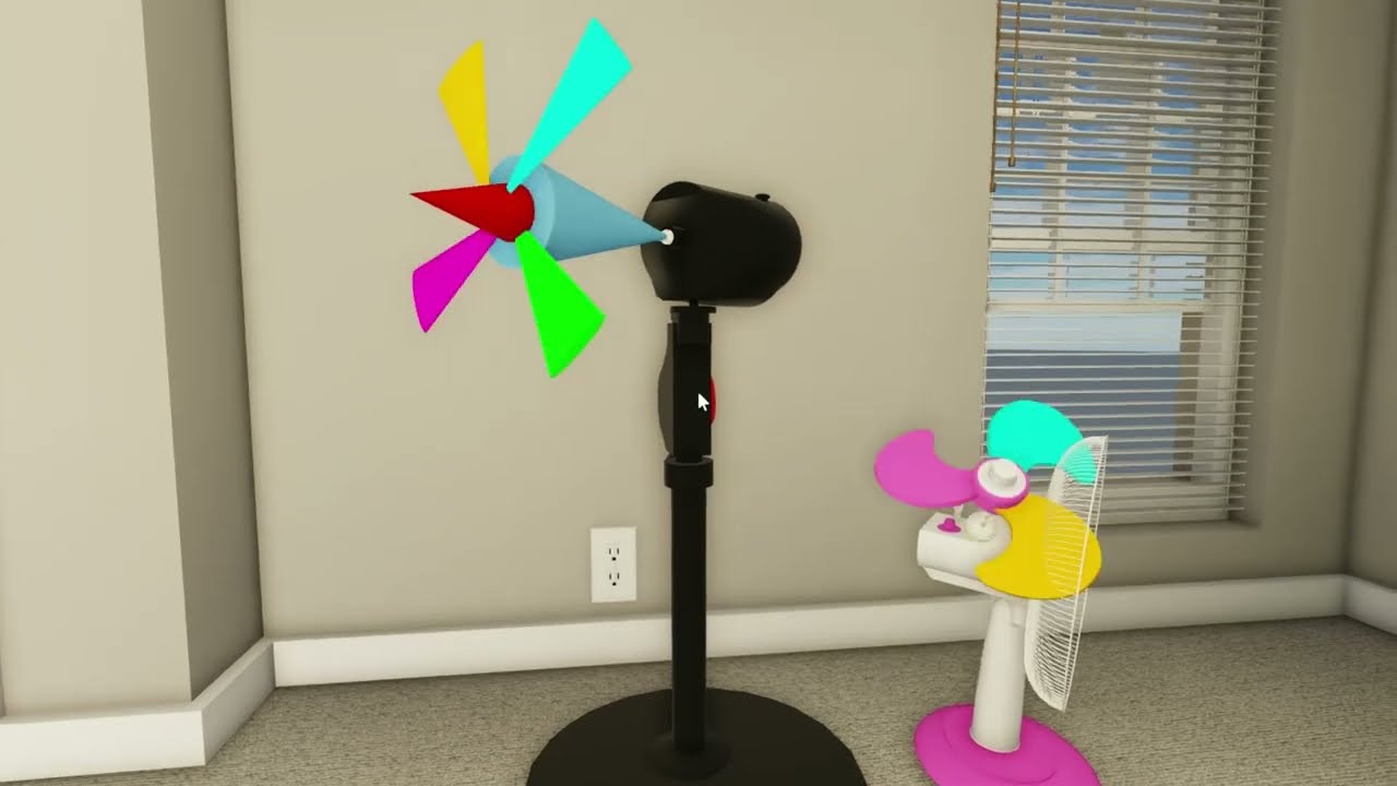 Best Wobbly Fan Experiment In Home | Roblox