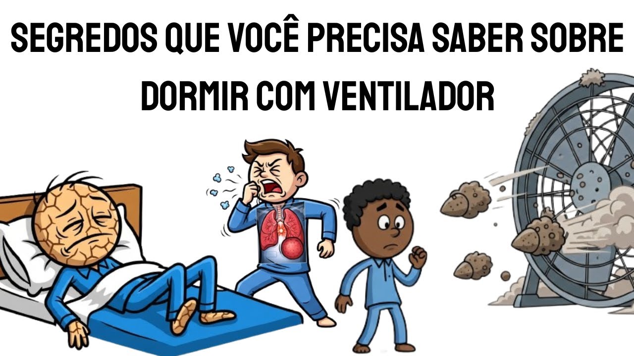 SEGREDOS que Você PRECISA Saber sobre Dormir com VENTILADOR Ligado