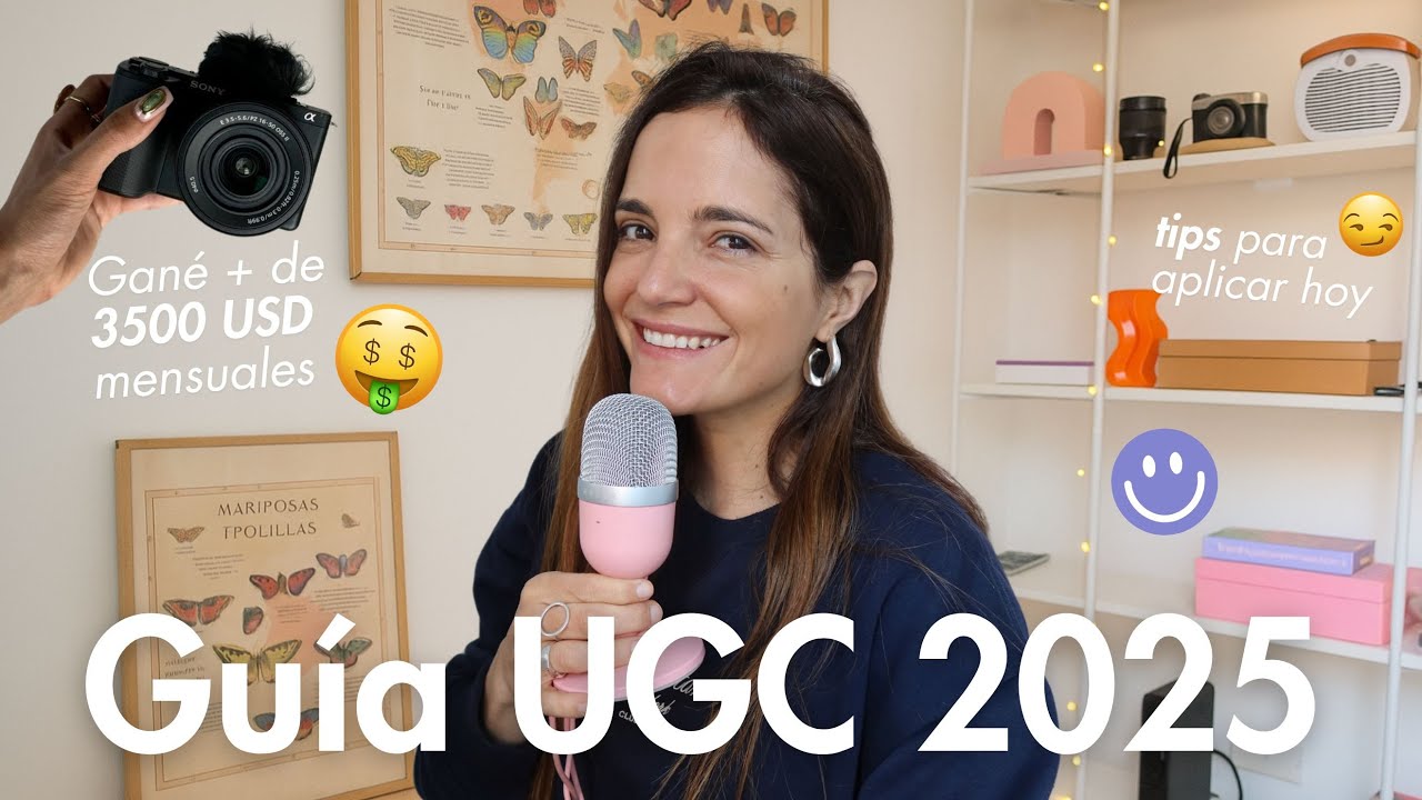 Cómo empezar a ser creadora de contenido UGC (de cero a 3500 USD por mes)