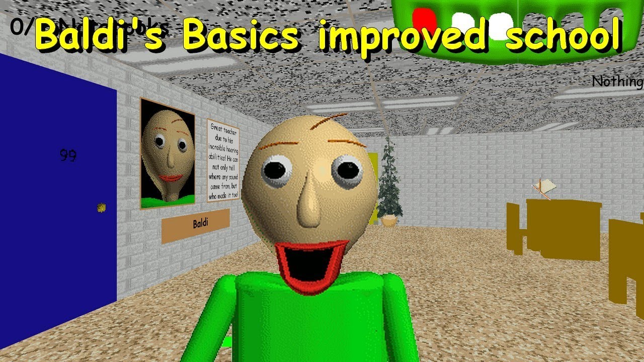 Baldi's Basics improved school - Baldi's basics 1.3.2 decompiled mod