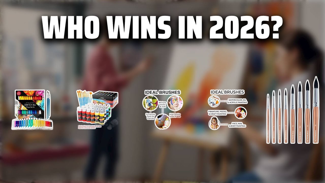The Top 5 Best Acrylic Paint in 2026 - Must Watch Before Buying!