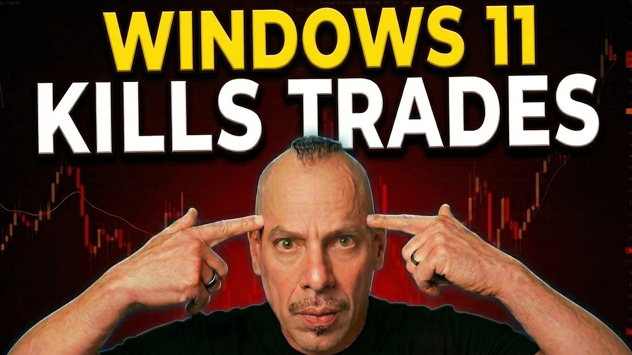 Windows 11 Is Killing Your Trades (Turn This Off)
