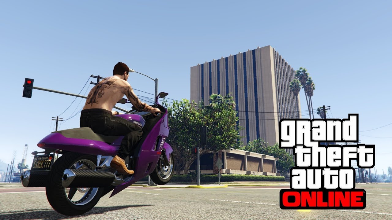 GTA 5 - HARD MOTO STUNT
