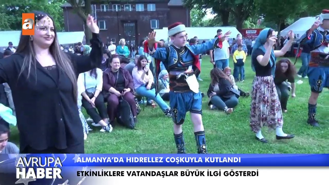 Almanya'da Hıdrellez coşkuyla kutlandı