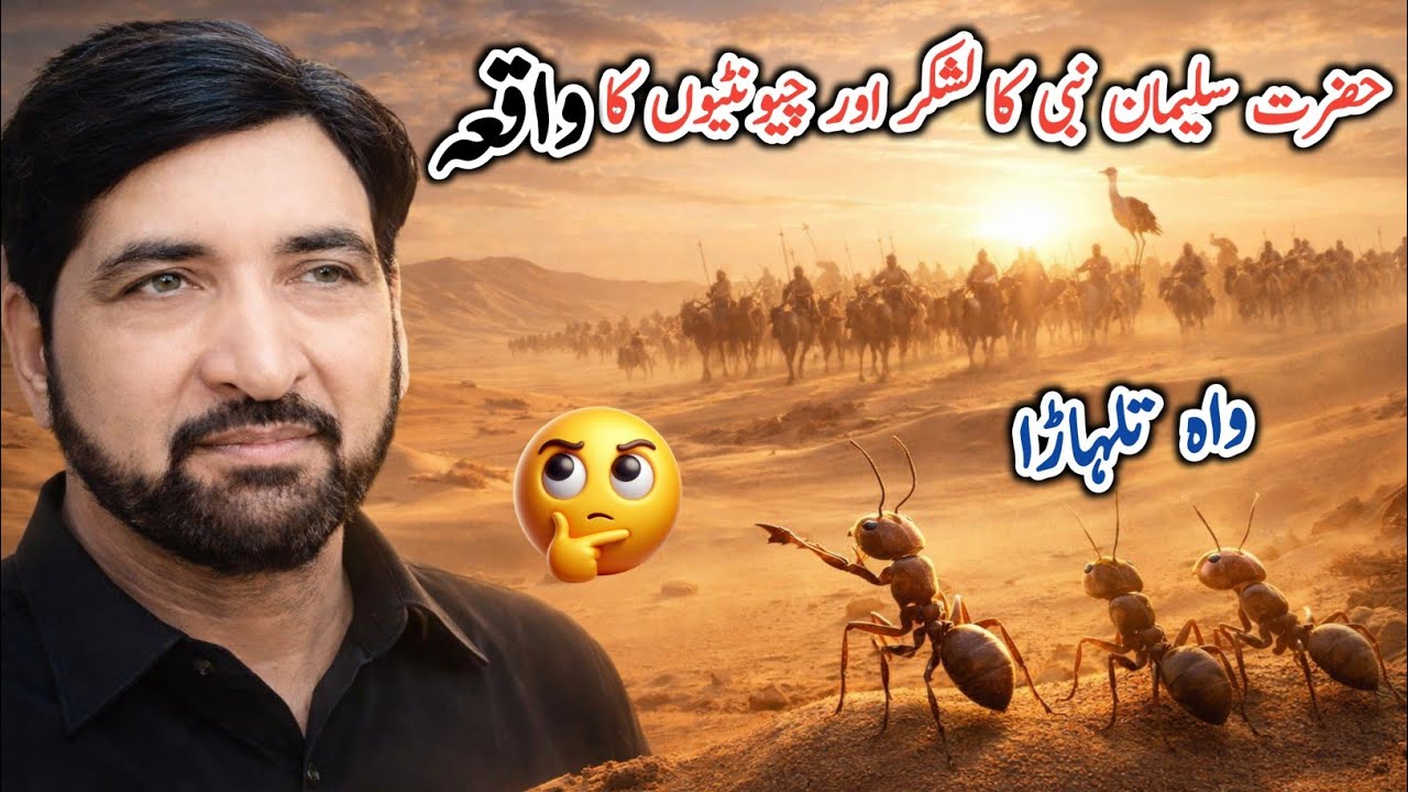 Hazrat Suleman Ka Waqia | Allama Ali Nasir Talhara 2026