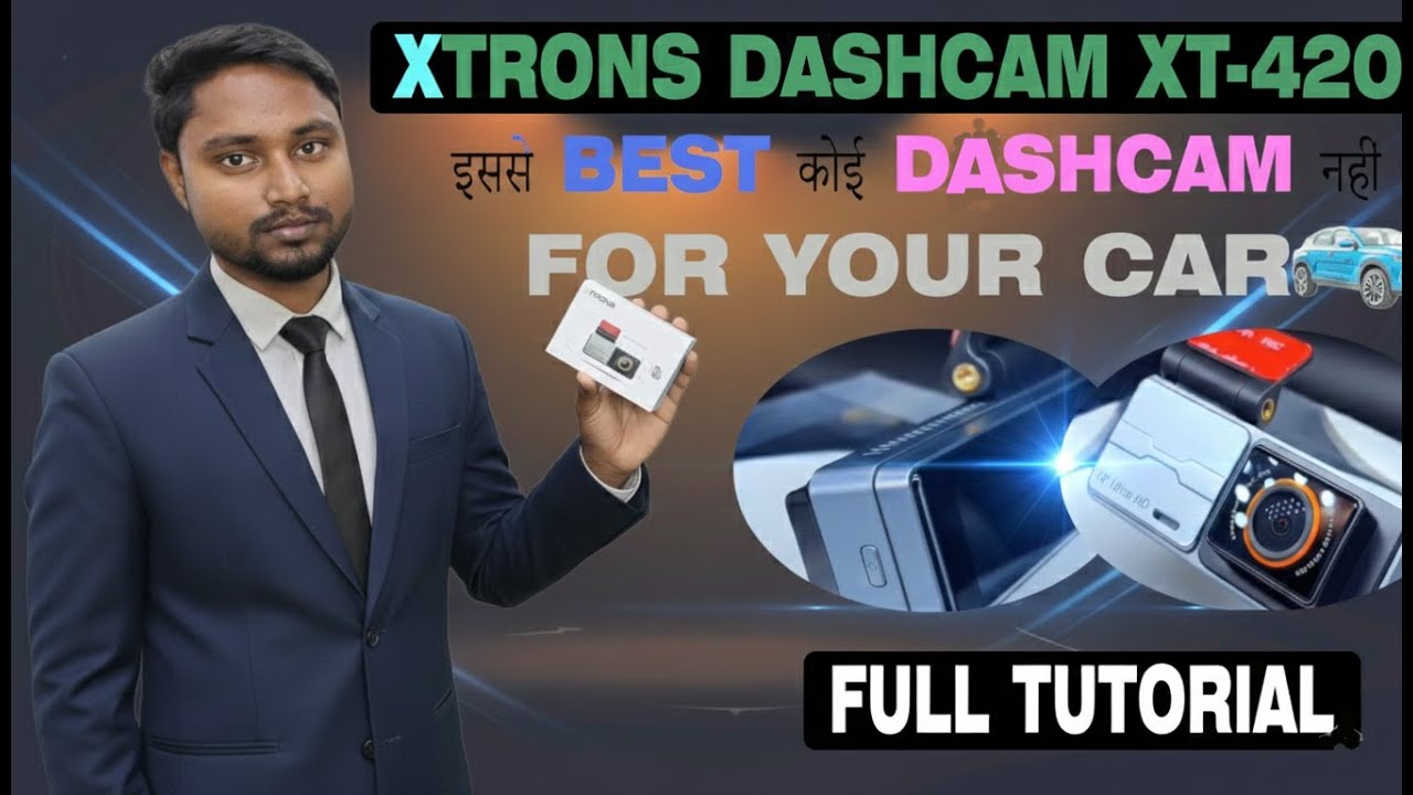 XTRONS XT420 4K CAR DASHCAM FULL TUTORIAL/SETTINGS/FUTURES/WIRING||DASHCAM#dashcam #dashcamera #dvr