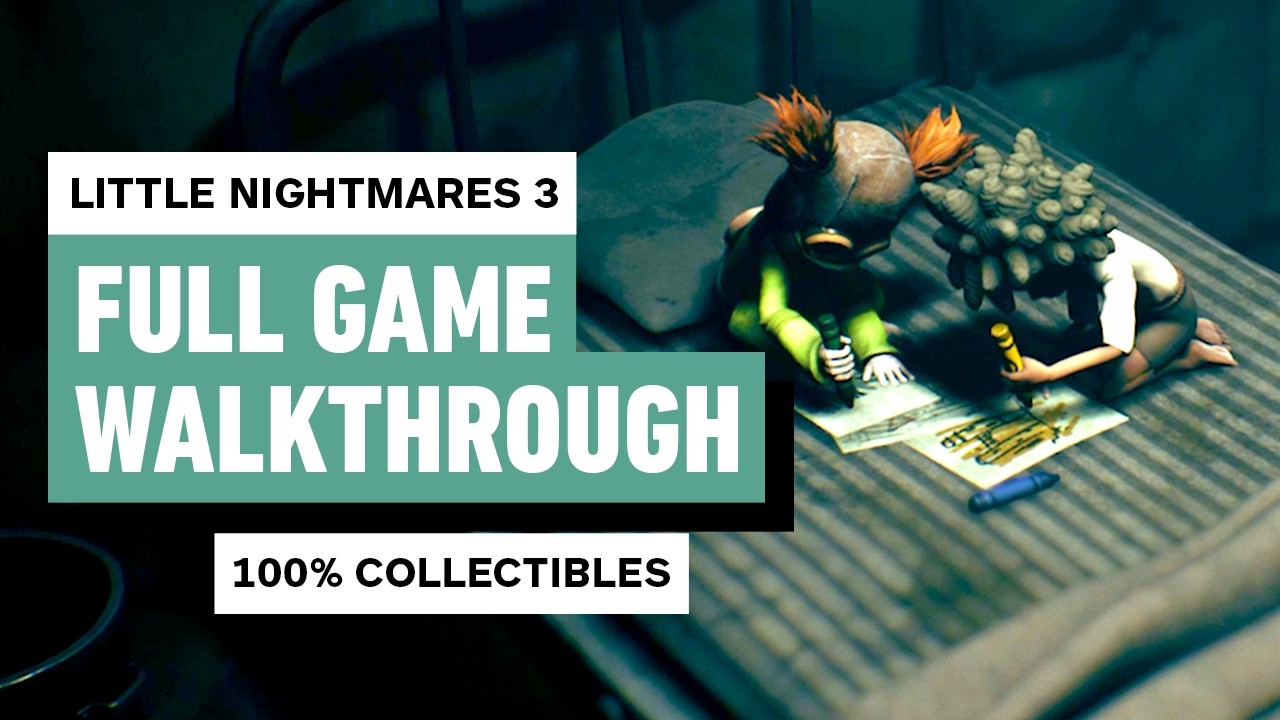 Little Nightmares 3 Gameplay Walkthrough - Full Game (All Collectibles)