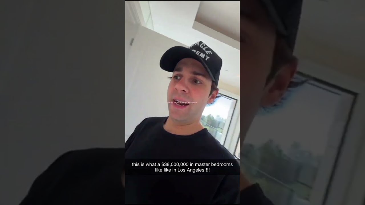 David Dobrik's Touring a $38,000,000 Mansion in Los Angeles 