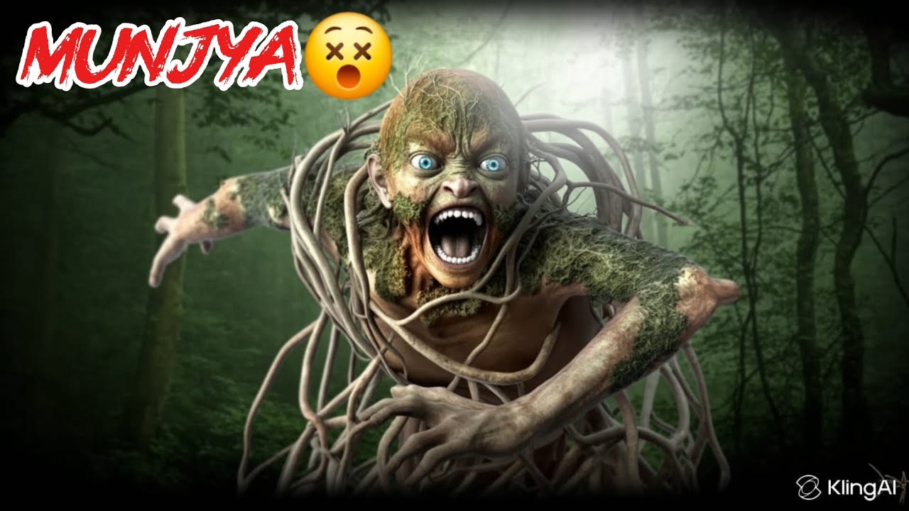 “कच्चे बरगद के नीचे पैदा हुआ आतंक | Munjya Horror Legend”#hindimovietrailers#animation 