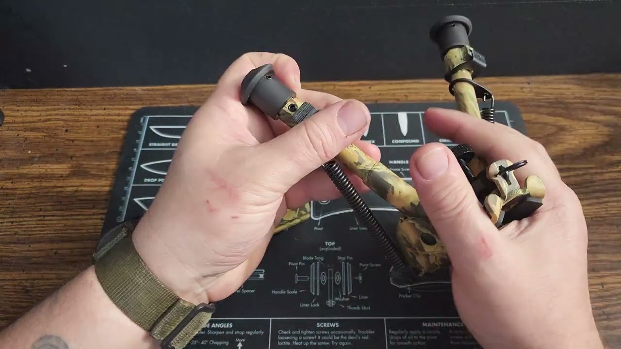 CVLife Picatinny camo bipod