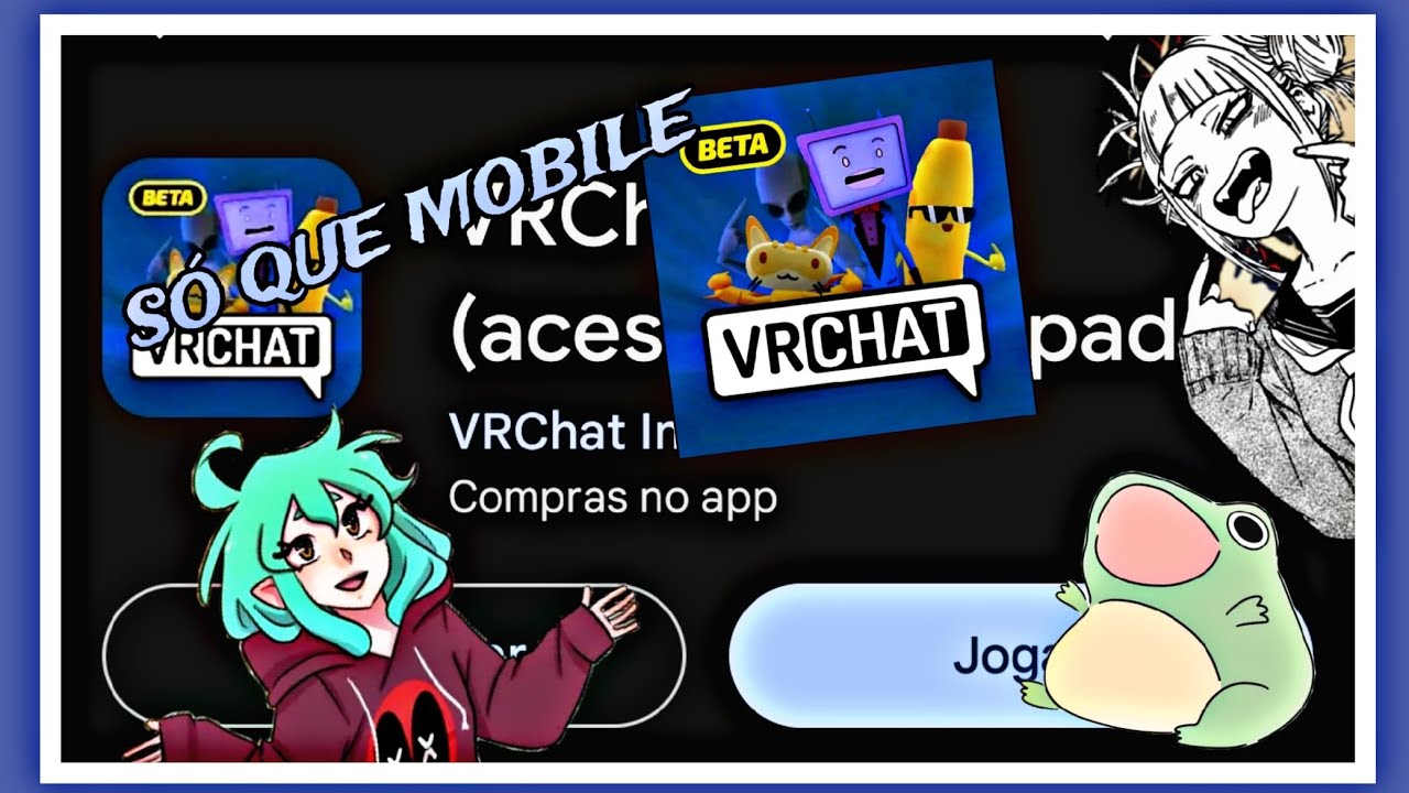 VRCHAT MOBILE 📱DOWNLOAD 🩵  GRÁTIS 🙌🤩🤩💥💥💯