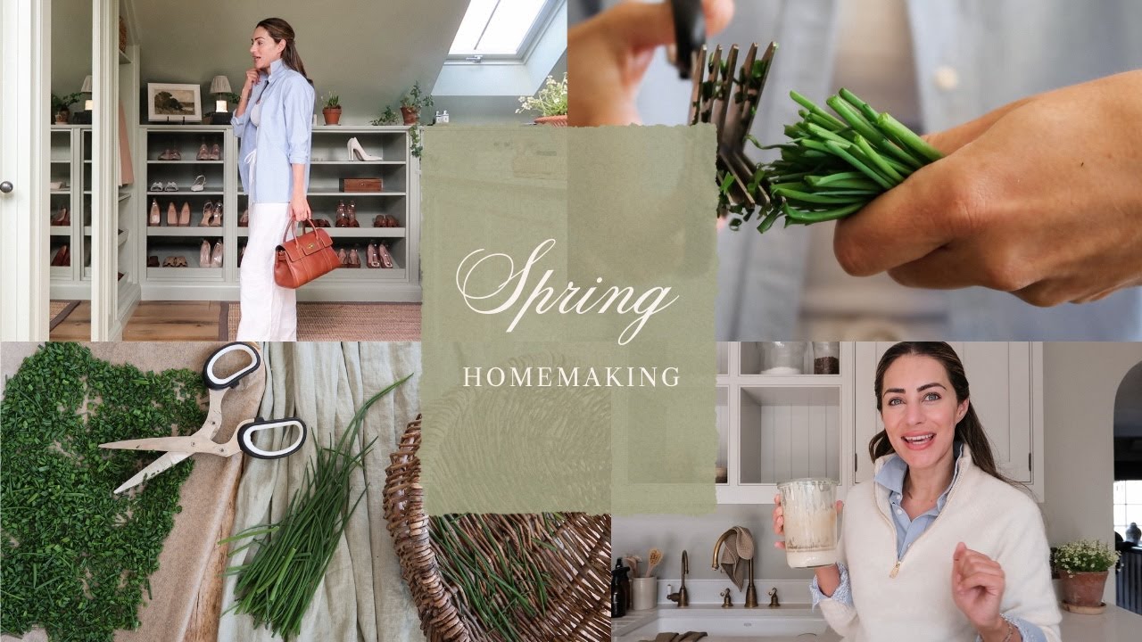MODERN SPRING HOMEMAKING | PRESERVING PRODUCE, BAKING & SPRING ORGANISATION | Lydia Elise Millen