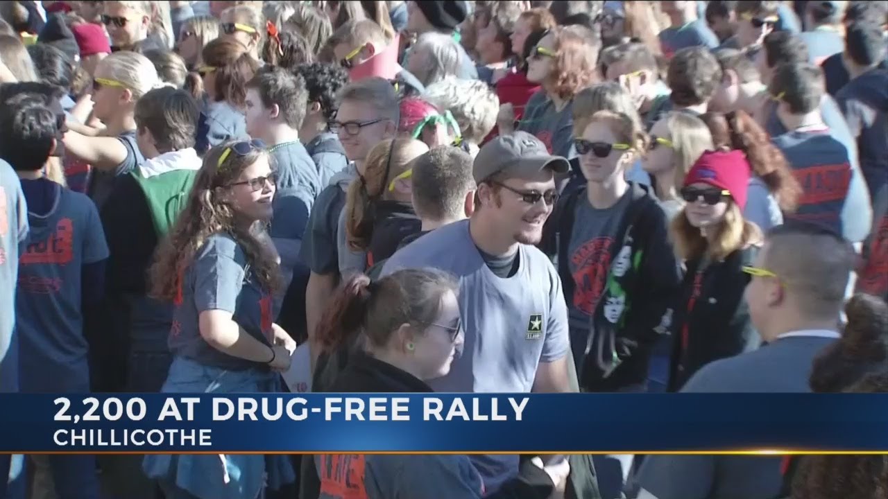 Thousands of students in Ross Co. rally to pledge to fight drug epidemic