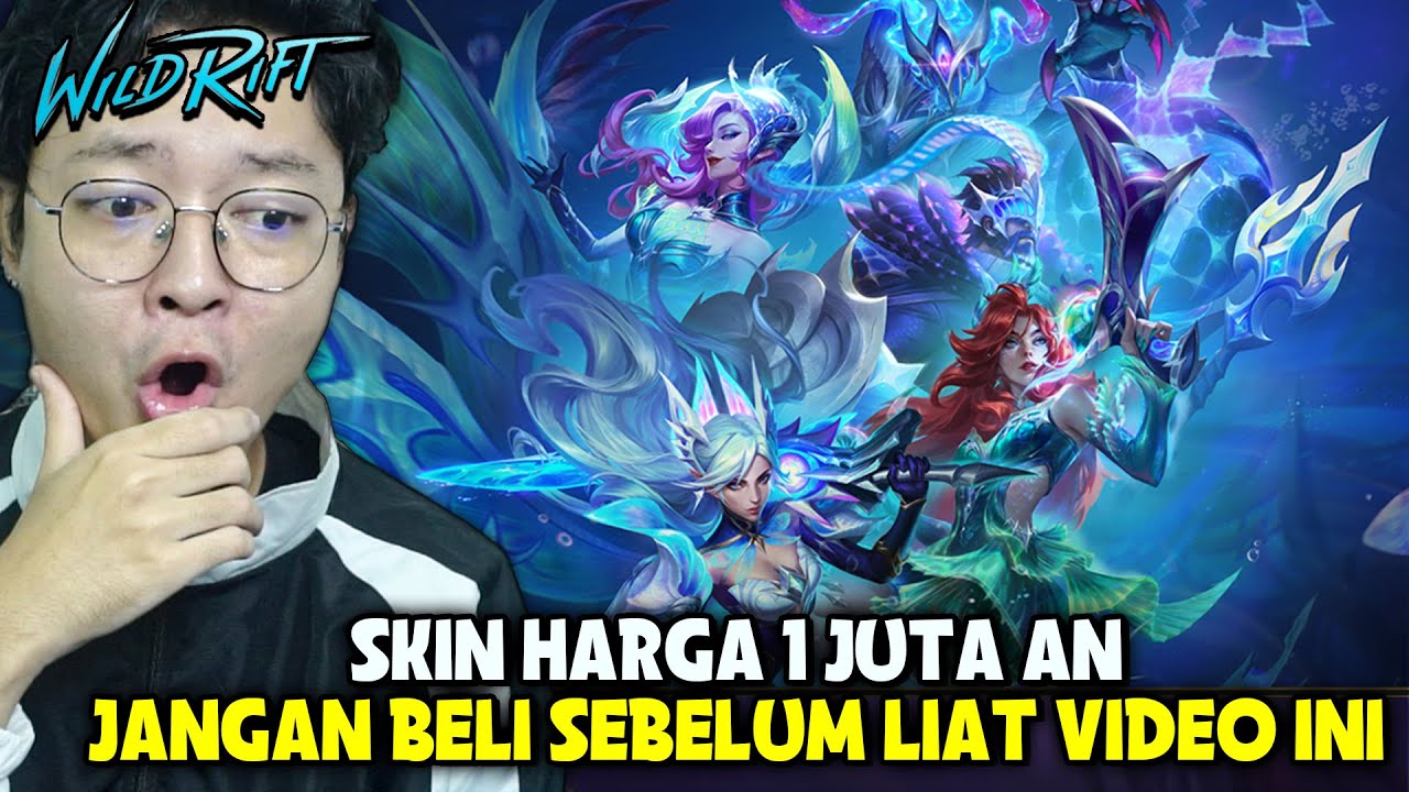 SKIN HARGA 1JUTA EFEKNYA KEK GINI ? Review Skin Cryptic Depth Wild Rift
